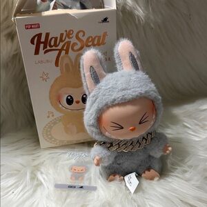 Authentic have a seat labubu HeHe